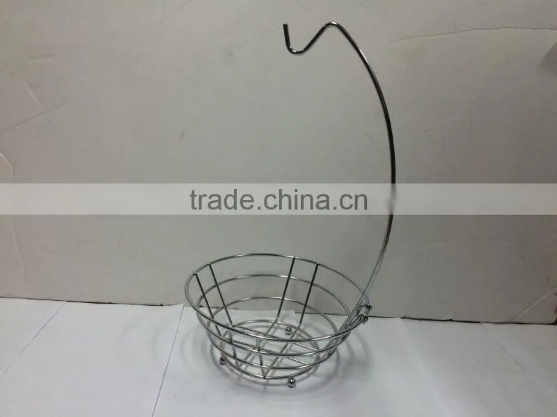 Detachable Fruit Basket Fruit Tree Bowl with Banana Hanger