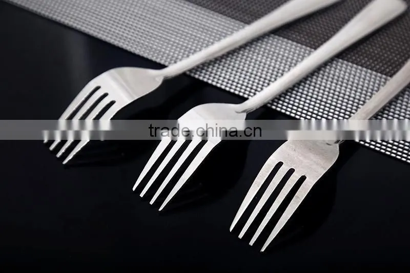 Hot selling Silver Stainless Steel Cake Fruit Forks fully stock stainless steel fork Fruit fork Stainless Steel Hotel Cutlery