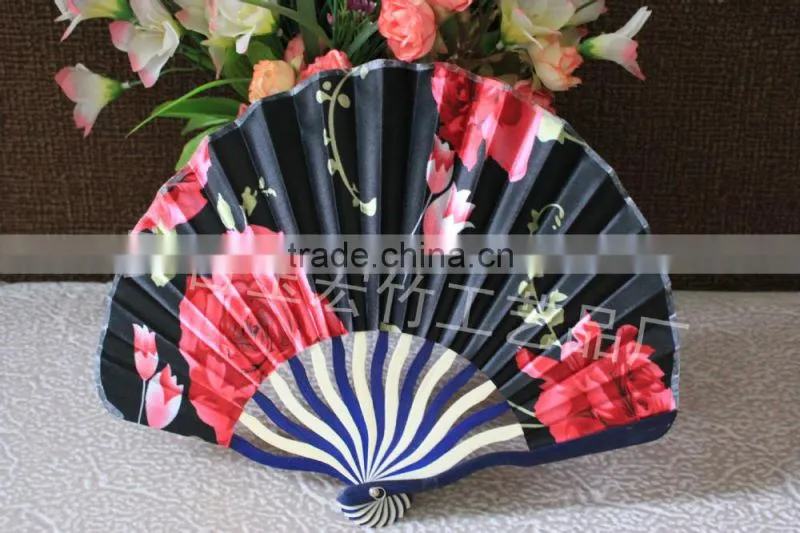 Handcrafts bamboo hand folding fan