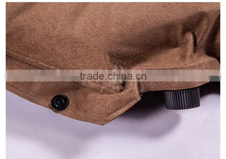 Faux Suede Sith PVC Automatically Inflating Sleeping Pad Connectable Camping Mat 2.55KG