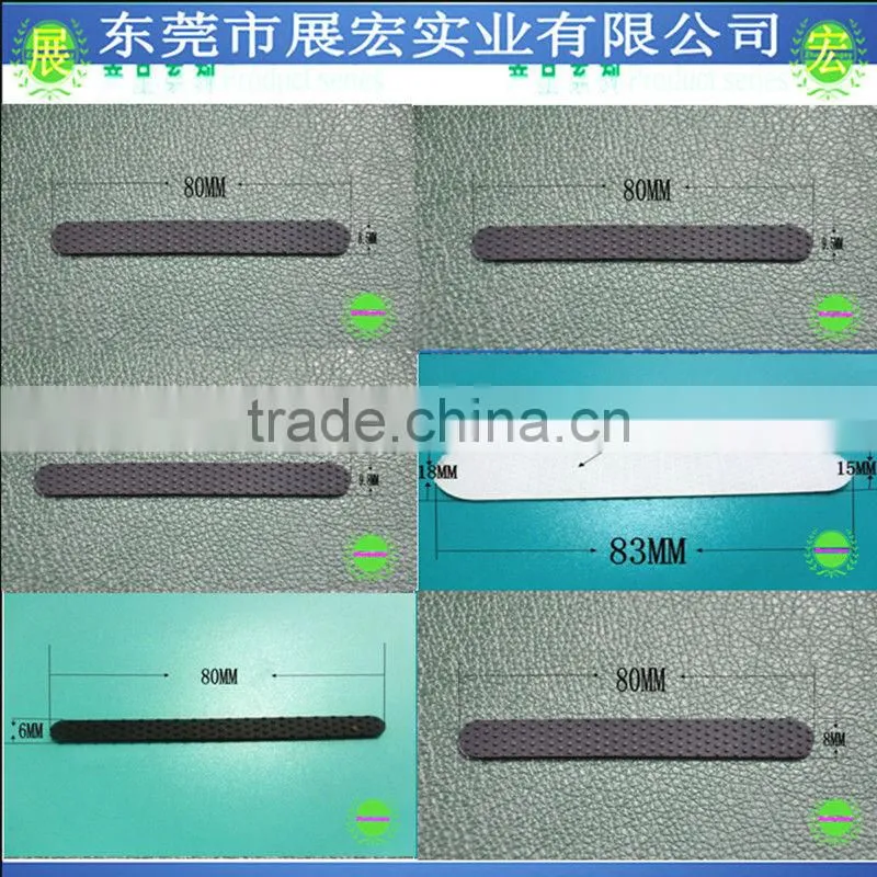 3M tape self adhesive 80*6MM silicone antislip strips