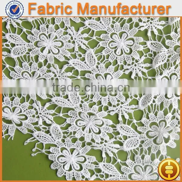 new fashion white 100 %polyester guipure chemical lace chemical product nalco water treatment chemicals