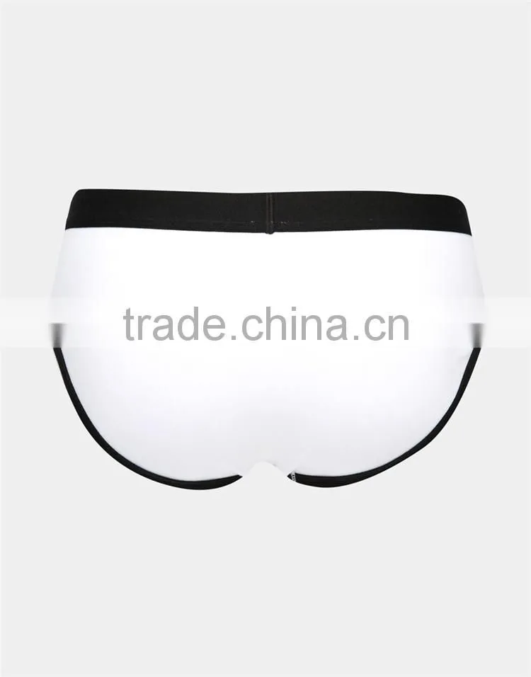 HOYUGO 3 Pack Men Briefs Thong With Contrast Trim