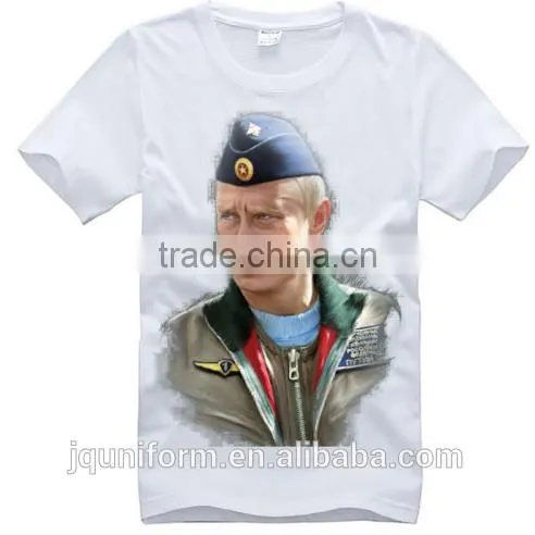 Exceptional quality human figure printed custom full print t shirt