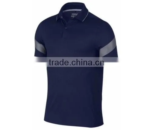 2016 Custom Dry Fit Design Color Combination Short Sleeve Polo T shirt Men's