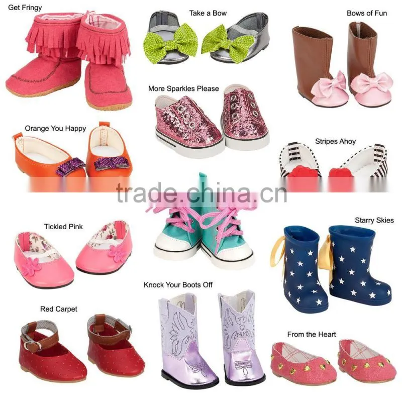 Everyest ladies doll shoes 18 inch for wholesale