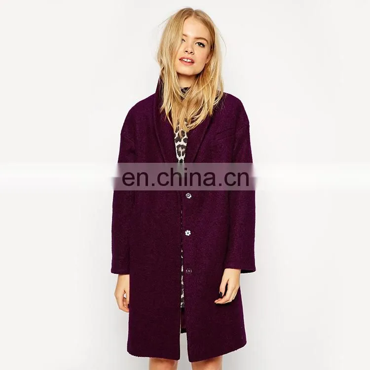 long design tweed fashion woman winter coats