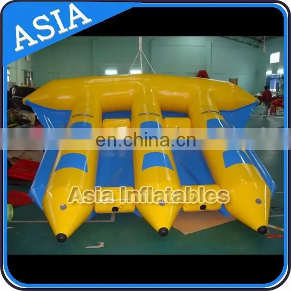 Inflatabel fly fish water sports / inflatable flying fish tube towable