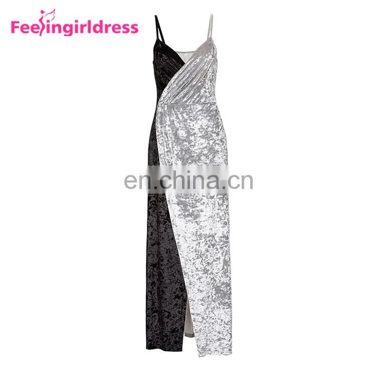 Elegant Stylish Evening Women Party Maxi-Length Sling Midi Dress