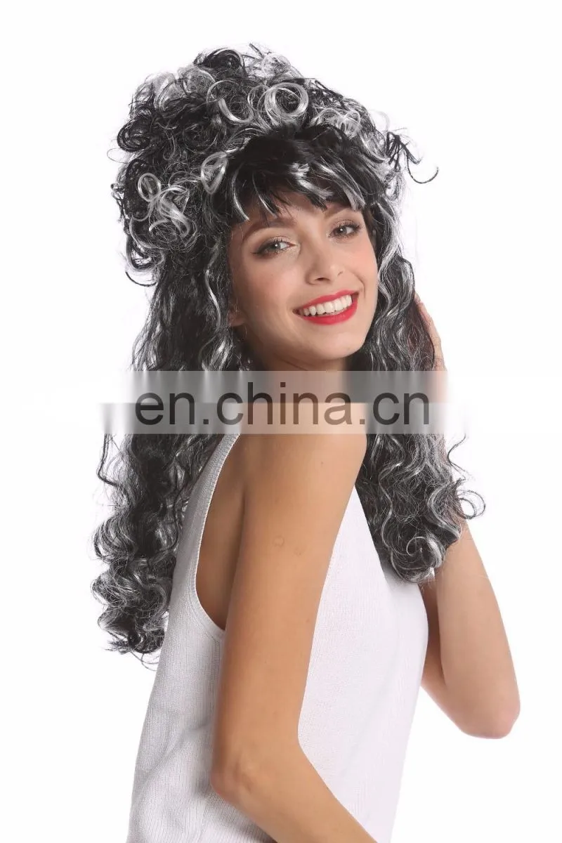 Halloween barock long curly wigs P-W223