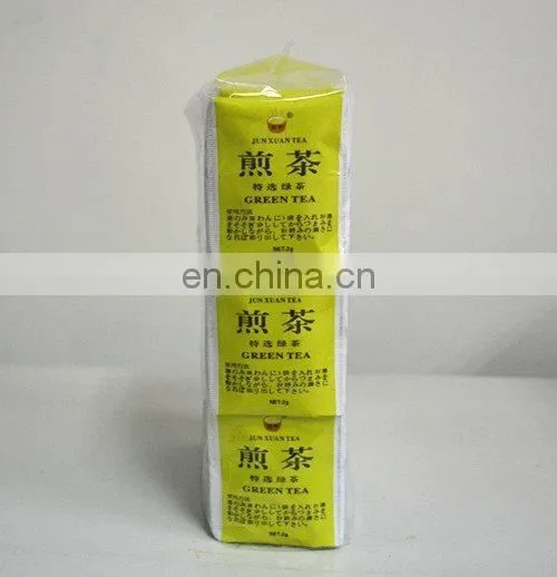 200g /Bag Japanese style organic brown rice green tea sencha brown rice teabaging bag