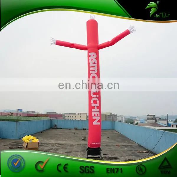 6m Tall Charming Red Inflatable Air Dancer / Outdoor Advertising Inflatable Sky ancer Man