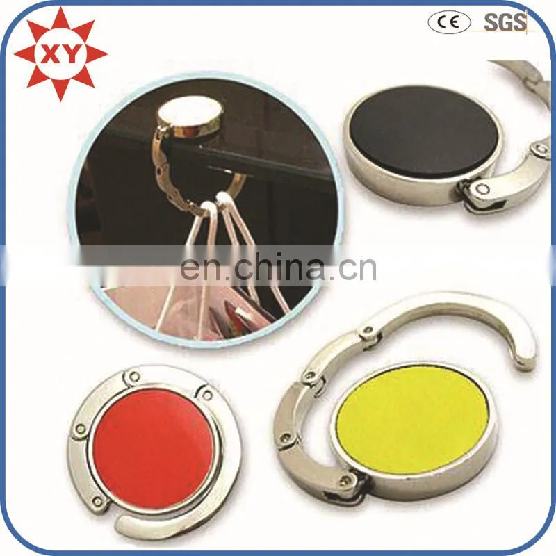 Promotion gifts various styles metal enamel purse hook /holder/hangers