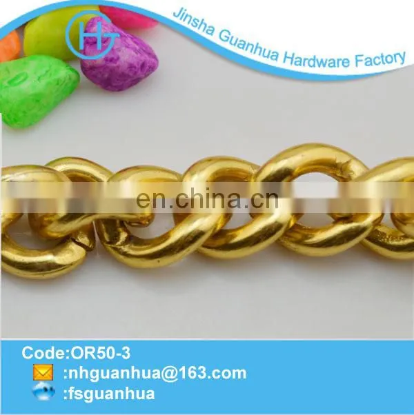 Factory price metal fashion clothes chains
