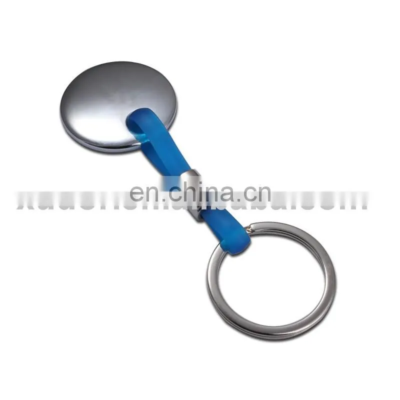 Classical Round Logo Silicone key chains