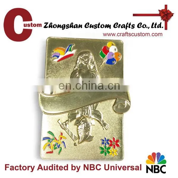 Large size commemorative medal with custom design