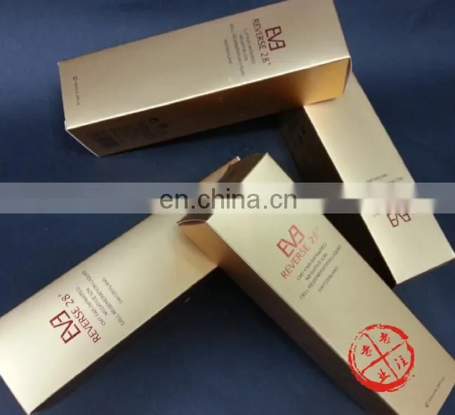 Rectangle Specialty Paper makeup packing & paper skin care cream box