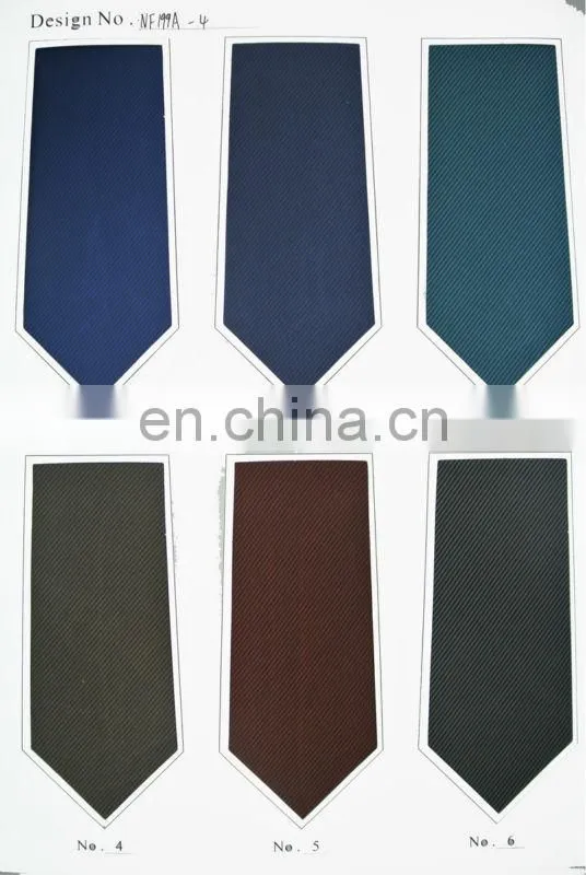 silk or polyester woven tie fabric