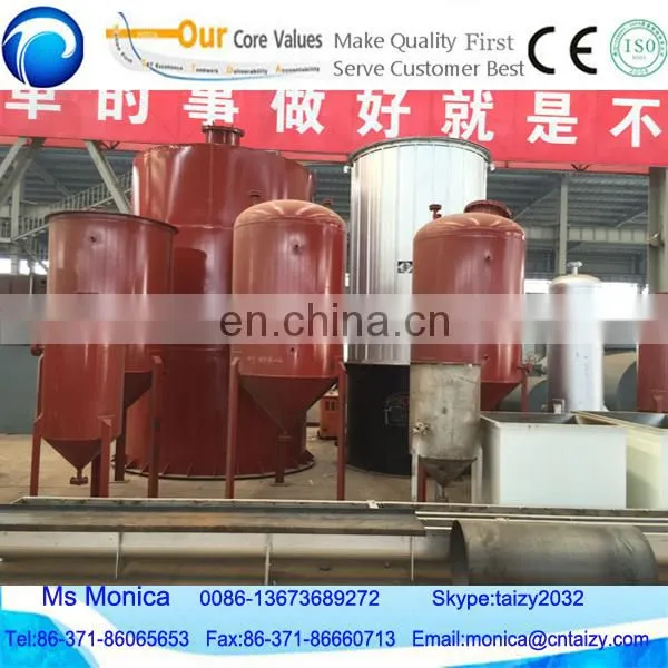 used oil re-refining plant