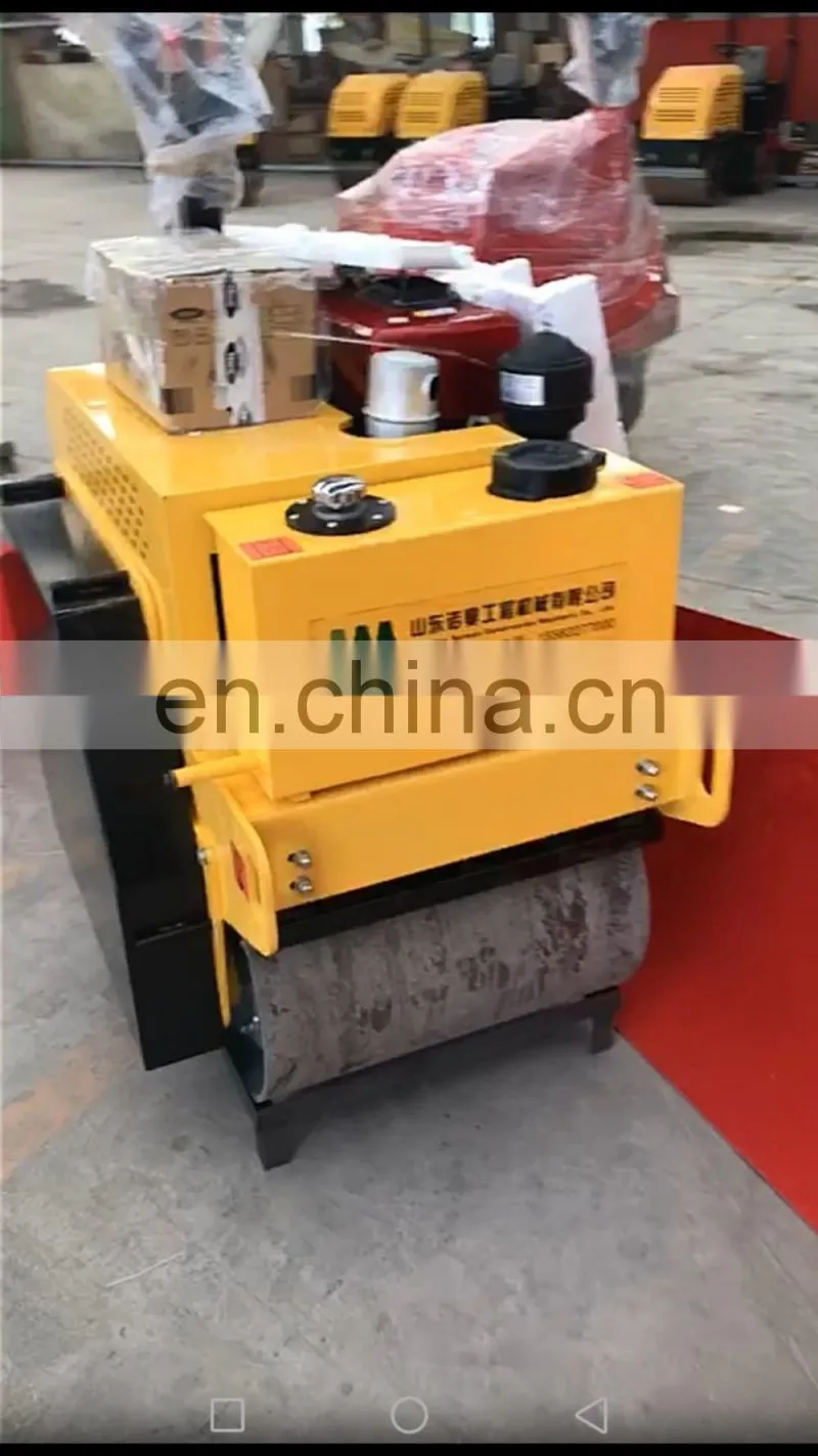 Mini road roller compactor chinese new brand 1 ton vibratory