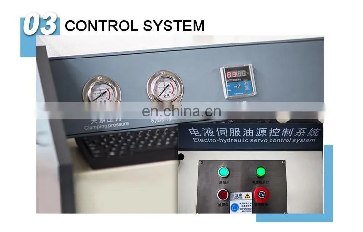 Hydraulic universal testing machine 500 kn Microcomputerized servo motor