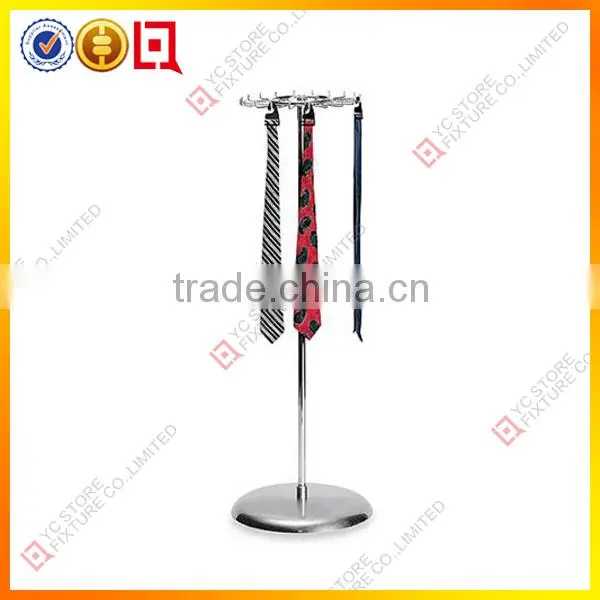 Spinning wholesale tie display rack