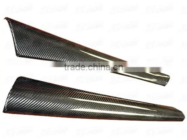 CARBON FIBER INNER DOOR PANEL CAPS FOR ASTON MARTIN VANTAGE V8 V12 (JSK420308)