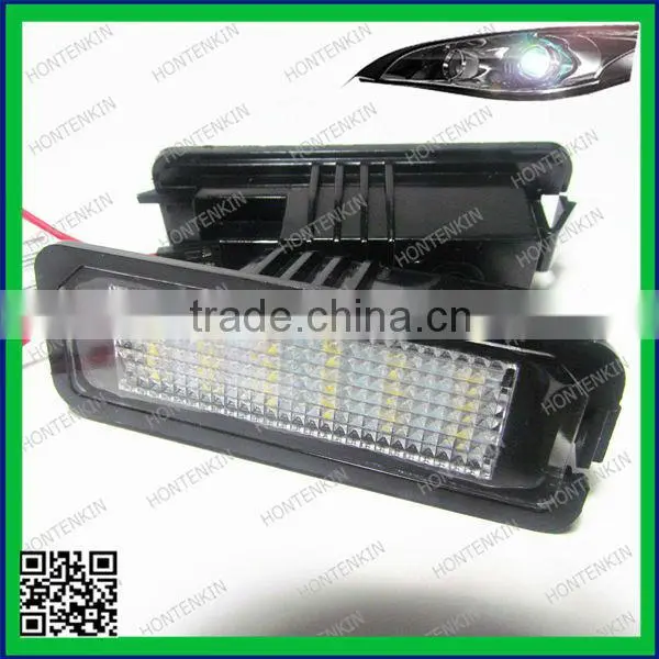 alibaba led lights 12v 3528 canbus error free led license plate light for VW GOLF 5/6/7