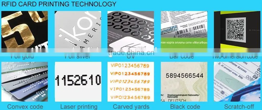 Intelligent contact IC Card RFID contact card