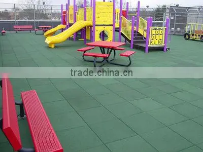 anti-slip outdoor sports rubber flooring