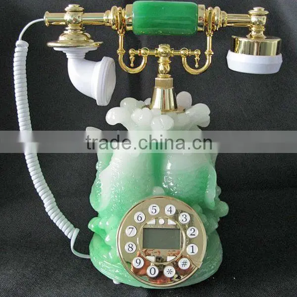 Analog retro corded landline telephone