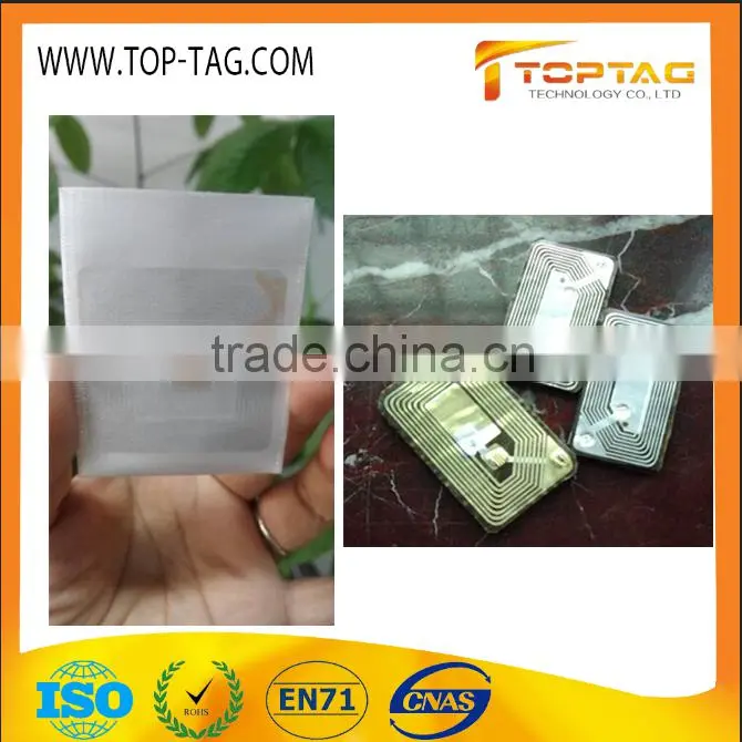 Shenzhen Factory Customize Nfc Fabrics Rfid Clothing Tag