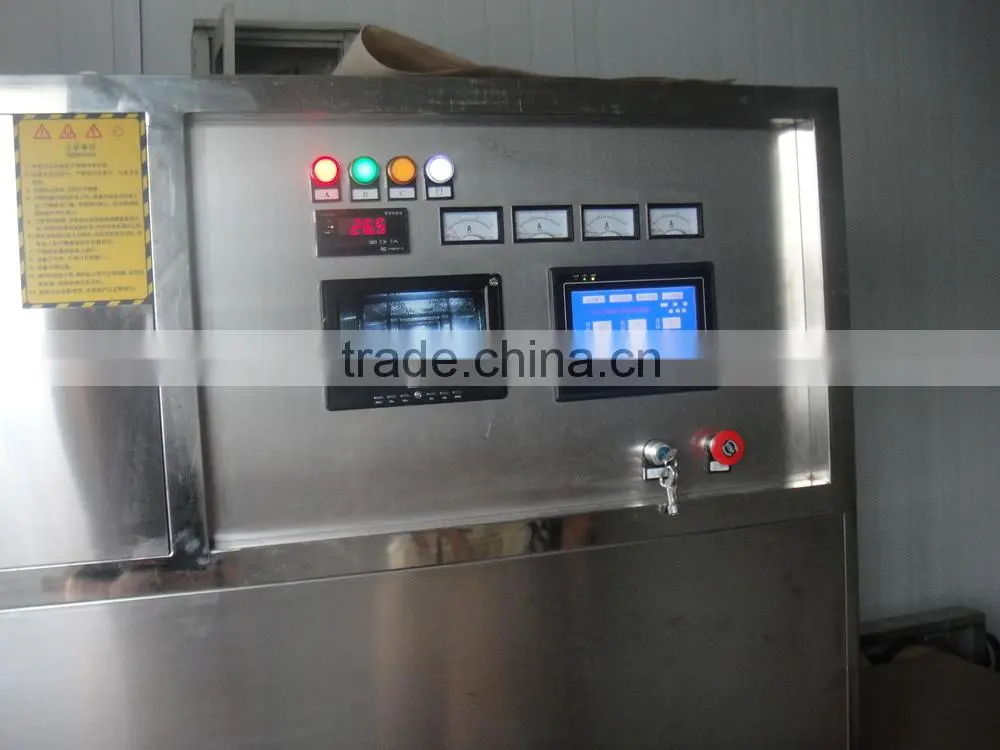 High efficient automatic tunnel conveyor microwave dryer