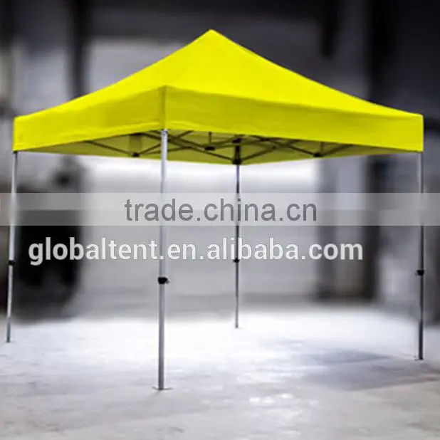 Aluminum Folding Marquee Trade Show Tent Frame 3x3m ( 10ft X 10 ft) with Yellow Canopy & Valance(Unprinted)