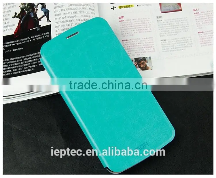 MOFi Case Housing for Huawei Ascend G730, Celular Phone Coque Flip Leather Back Cover for Huawei G730