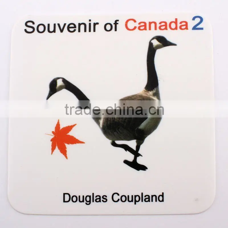 Souvenir plastic mat
