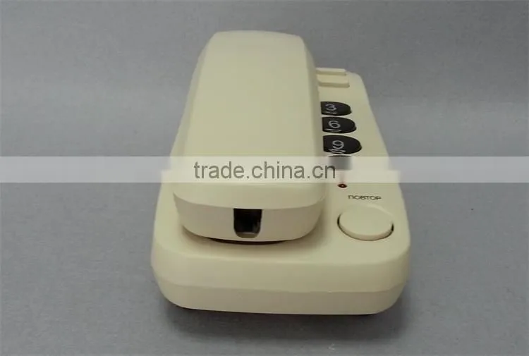 Black and white color cord house wall and desk telephone models