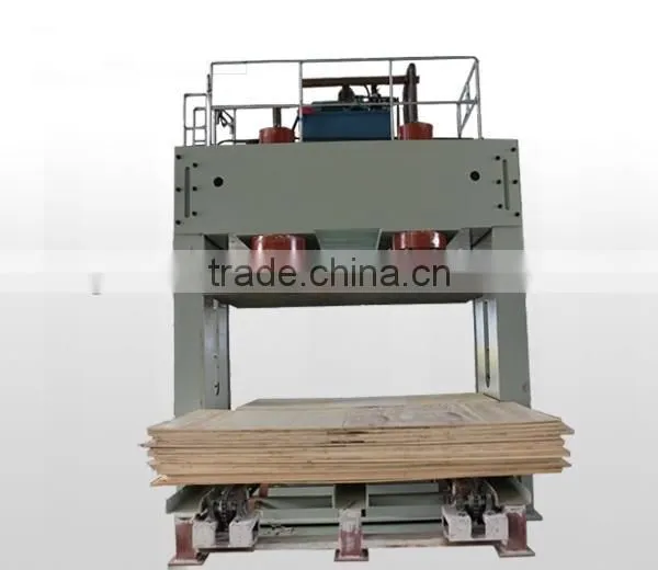 wood press machine plywood cold press BY814*8/400 ton