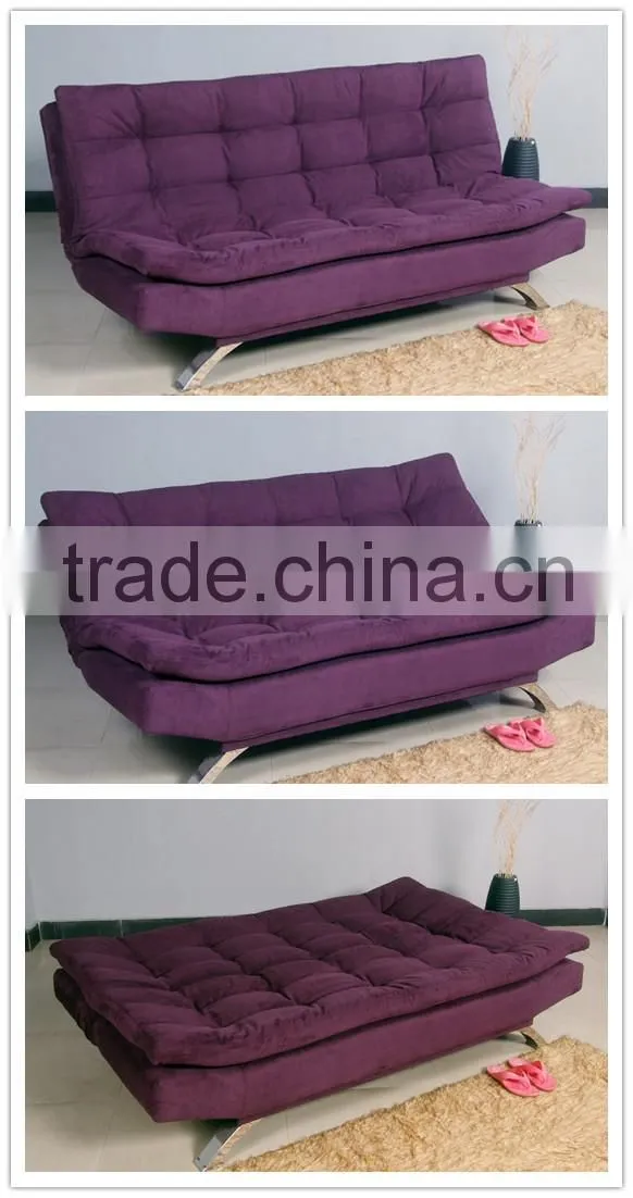 Yellow Fabric Modern Sofa Bed Furniture