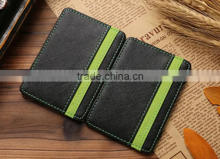 Various Color Magic Wallet, Custom Design Leather Magic Wallet, Cheap Price Wholesale Magic Wallet