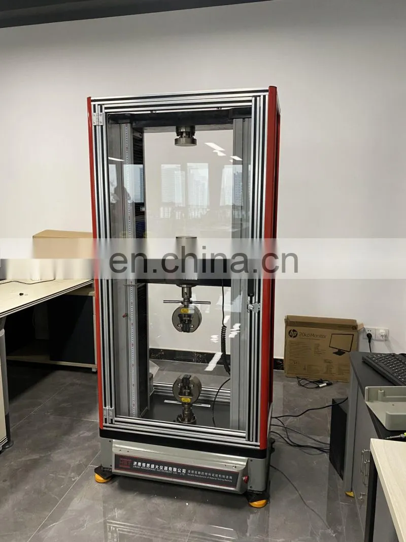 WDW-E 110kn 50kn 100kn Plastic Plywood Rubber Tensile Wire Strength Testing Machine