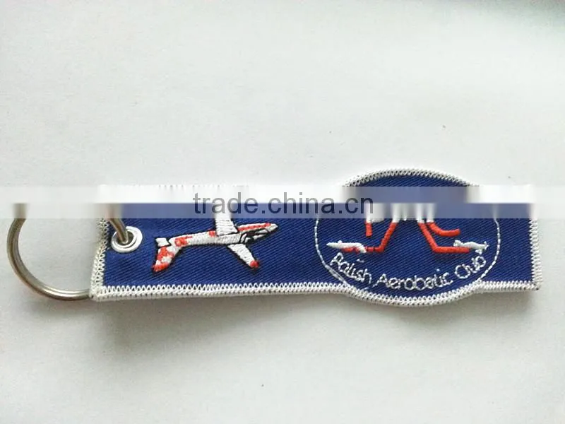 wholesale embroidered patches/ Logo Embroidery Patches with ring