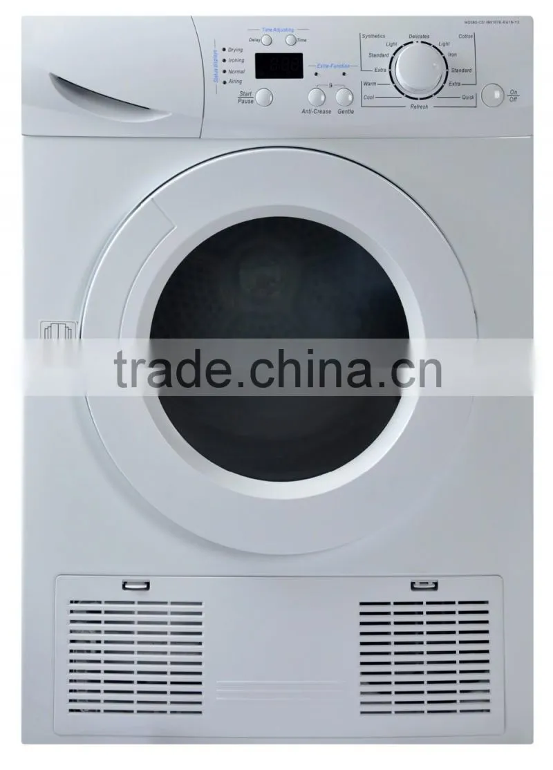 High Quality 7kg 8kg Household Appliance Tumble Clothes Dryer