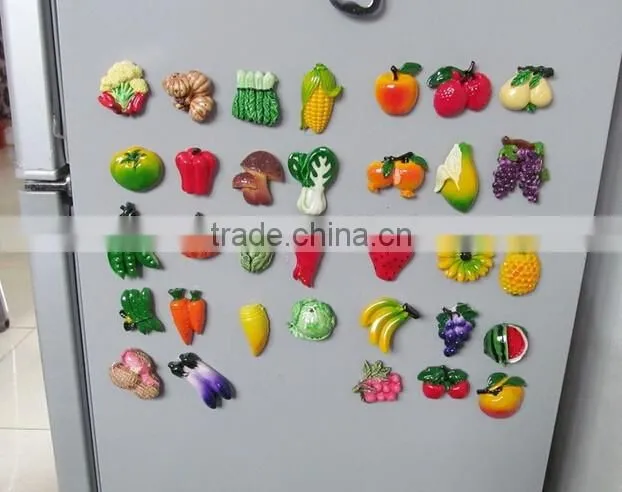 resin fridge magnets/Colorful magnetic refrigeration sticker/refrigerator magnet sticker