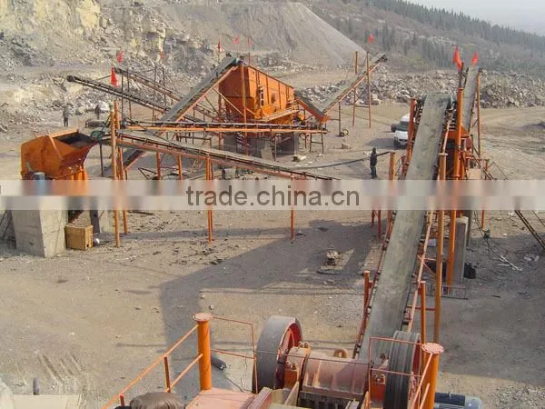 mining stone making production line new machine 2014