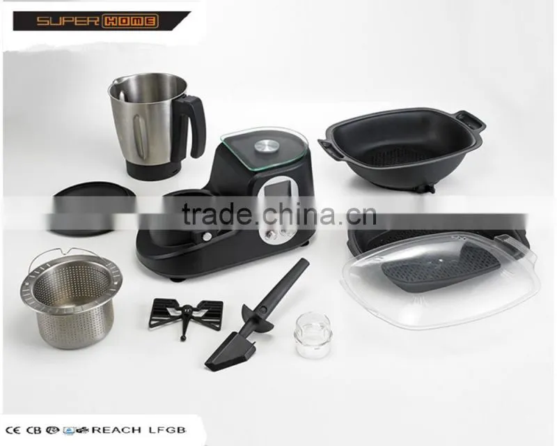 Thermo cooking robot kitchen multifunction non stick cookware set