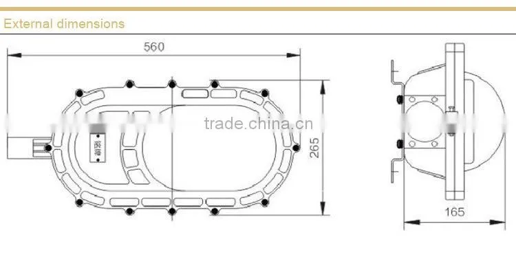 SBF6101 Tri-proof floodlight without maintenance