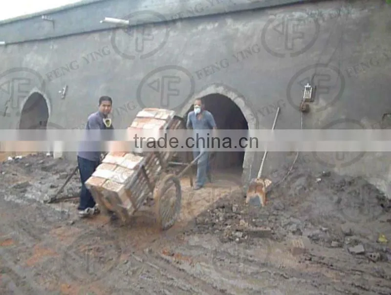 New technology!! Drying and fire oven for clay brick production