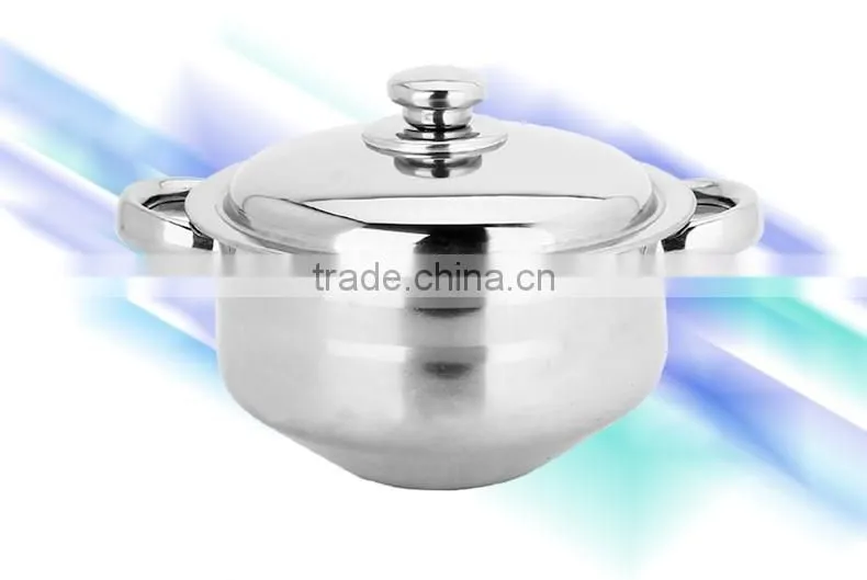 2016 new design stainless steel soup pot/ kitchen utensils/ cookware set