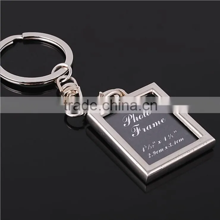 Manufacturers wholesale personalized photo frame key ring Chain